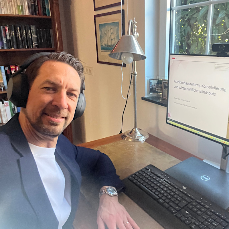 Vorstand der HC&S, links nach rechts: Dr. Prof. Dr. Lars Timm, Dr. Nicolas Krämer, Dr. Marc Heimes