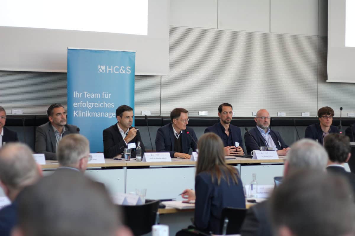 Vorstand der HC&S, links nach rechts: Dr. Prof. Dr. Lars Timm, Dr. Nicolas Krämer, Dr. Marc Heimes