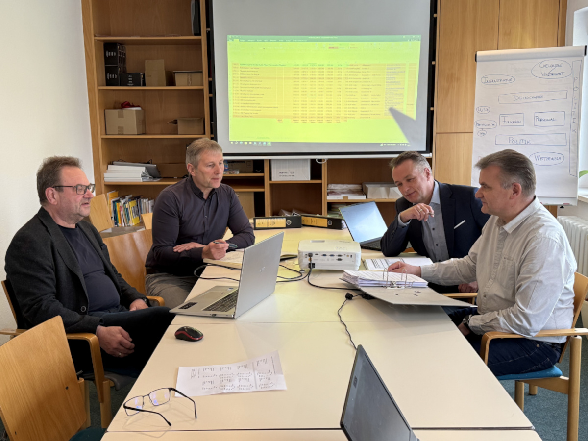 Vorstand der HC&S, links nach rechts: Dr. Prof. Dr. Lars Timm, Dr. Nicolas Krämer, Dr. Marc Heimes