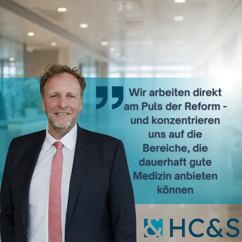 Vorstand der HC&S, links nach rechts: Dr. Prof. Dr. Lars Timm, Dr. Nicolas Krämer, Dr. Marc Heimes