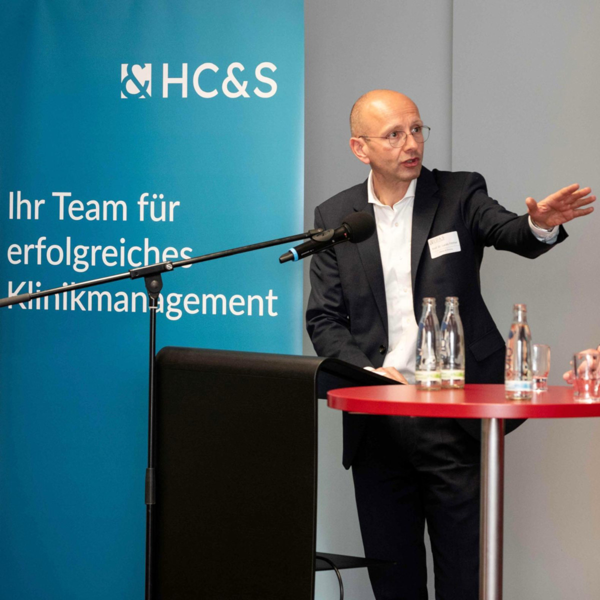 Vorstand der HC&S, links nach rechts: Dr. Prof. Dr. Lars Timm, Dr. Nicolas Krämer, Dr. Marc Heimes